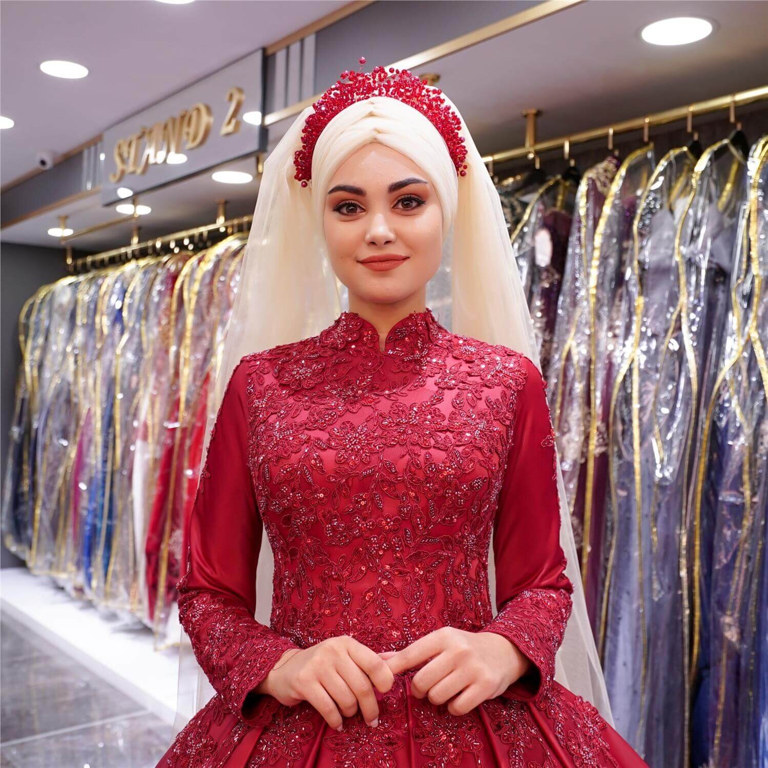 Grossiste robes de mariée islamiques – Fabricant réputé en Turquie – Image 5