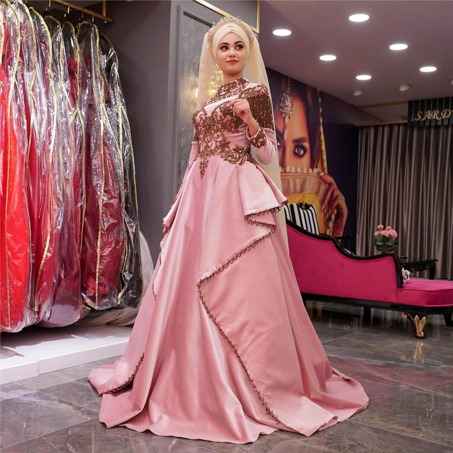 Grossiste robes de mariée islamiques – Fabricant réputé en Turquie – Image 3