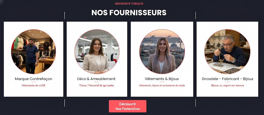 Comment Trouver un Grossiste Fiable pour la Contrefaçon de Luxe en Turquie ? 2025 Grossiste Turquie