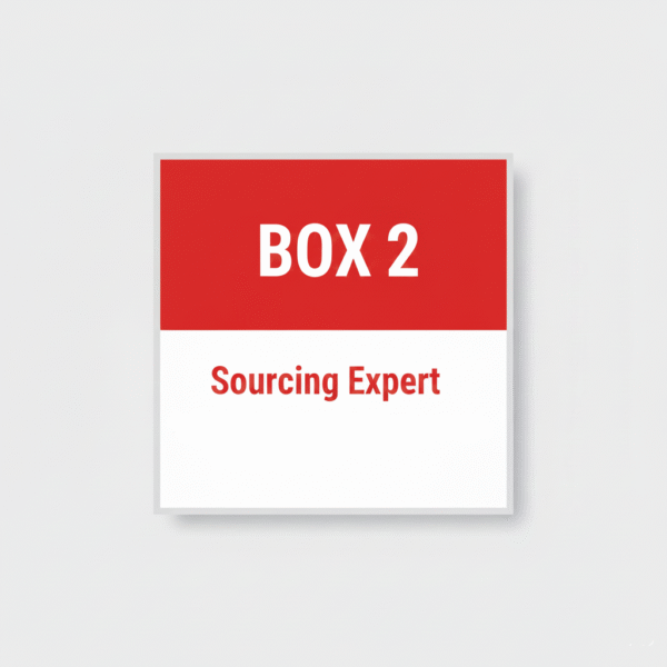 BOX 2 : Sourcing Expert