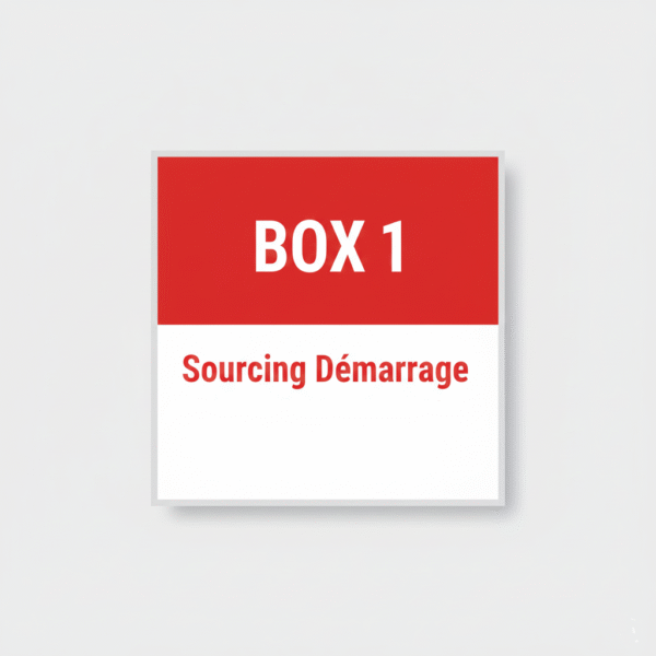 BOX 1 : Sourcing Démarrage