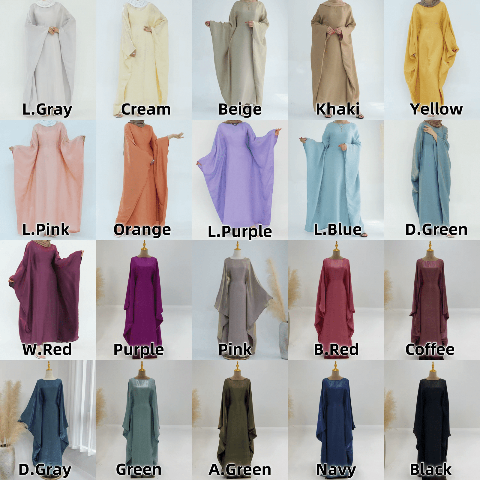 Abaya Éclat d'Orient – Soie de Polyester Brillant – Direct Fabricant – Image 16